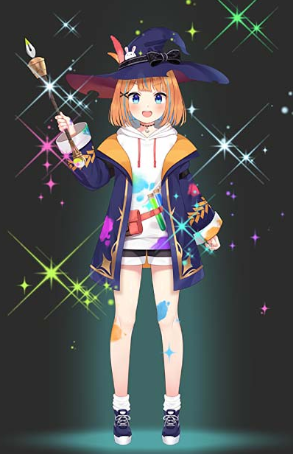 魔法少女-2D立绘-星灵AI-人设网